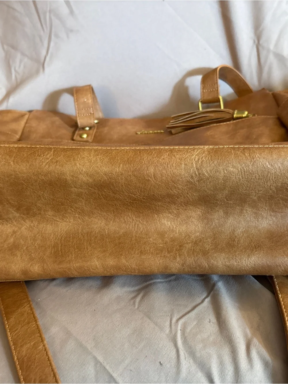 Lovelook tan tote